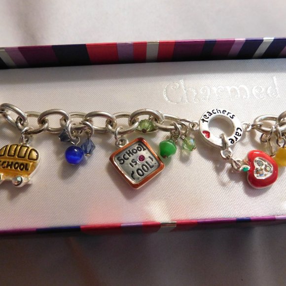 AJMC Charmed Teacher's Care Bracelet in Original Box - Picture 3 of 4
